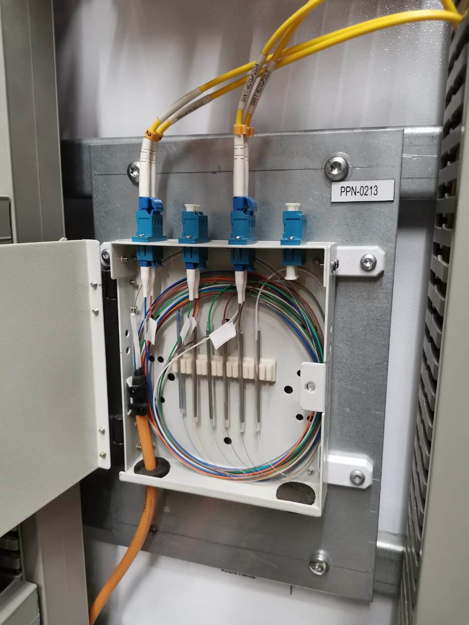 Gabinete de conexiones de fibra óptica — Proinmelco S.A.S.